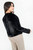 Chaqueta corta con cuello redondo