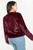 Chaqueta corta con cuello redondo