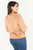 Chaqueta corta con cuello redondo