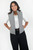 Chaleco corto acolchado Mini Vichi con cuello alto