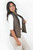 Chaleco corto acolchado Mini Vichi con cuello alto