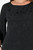 Blusa manga 3/4 en gasa hindu con escote ojal y mangas campana
