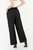 Pantalón palazo en Catania Rosse con lazo decorativo, bolsillos laterales y pretina elasticada
