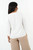 Blusa de Lino Labrado con Mangas Abiertas