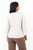 Blusa de Lino Labrado con Mangas Abiertas