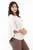 Blusa de Lino Labrado con Mangas Abiertas
