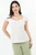 Blusa de Seda con Escote Corazón