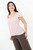 Blusa de Seda con Escote Corazón