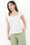 Blusa de Seda con Escote Corazón