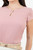 Blusa de Gasa con Canesú Transparente