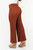 Pantalón Recto de Malibu con Pretina Elasticada