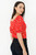 Blusa Manga 3/4 Cierre En Espalda