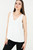 Blusa Manga Cero Escote en V Delantero y Espalda