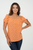 Blusa Manga Corta Tela Chalís Rígida