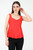 Top Lycra Escote Semi Corazón