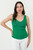 Top tiras anchas Cortes tipo corset