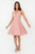 Vestido Halter Faldón Con Vuelo