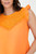 Blusa manga cero Escote espalda