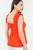 Blusa Manga Cero con Escote Semi Corazón