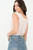 Blusa Manguita Abuchonada con Escote Redondo