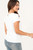 Blusa Manga Corta Cruce en abertura delantero
