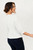 Blusa Blusa manga 3/4 Seda Sophia con Nudo