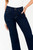 Pantalón Recto Denim con Vivo Lateral