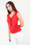 Polo Licra Spandex Escote V con Ruffle