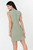 Vestido Rayón Escote V con Cuello
