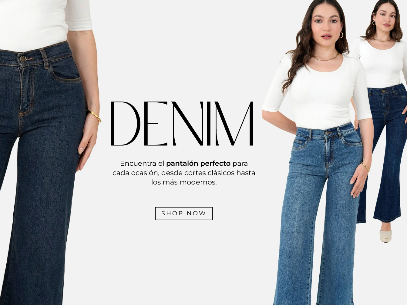 Modelo con jeans