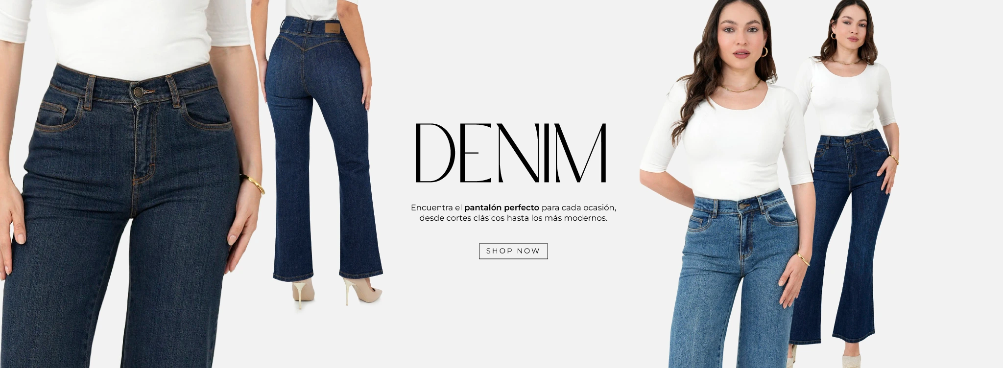 Modelo con jeans