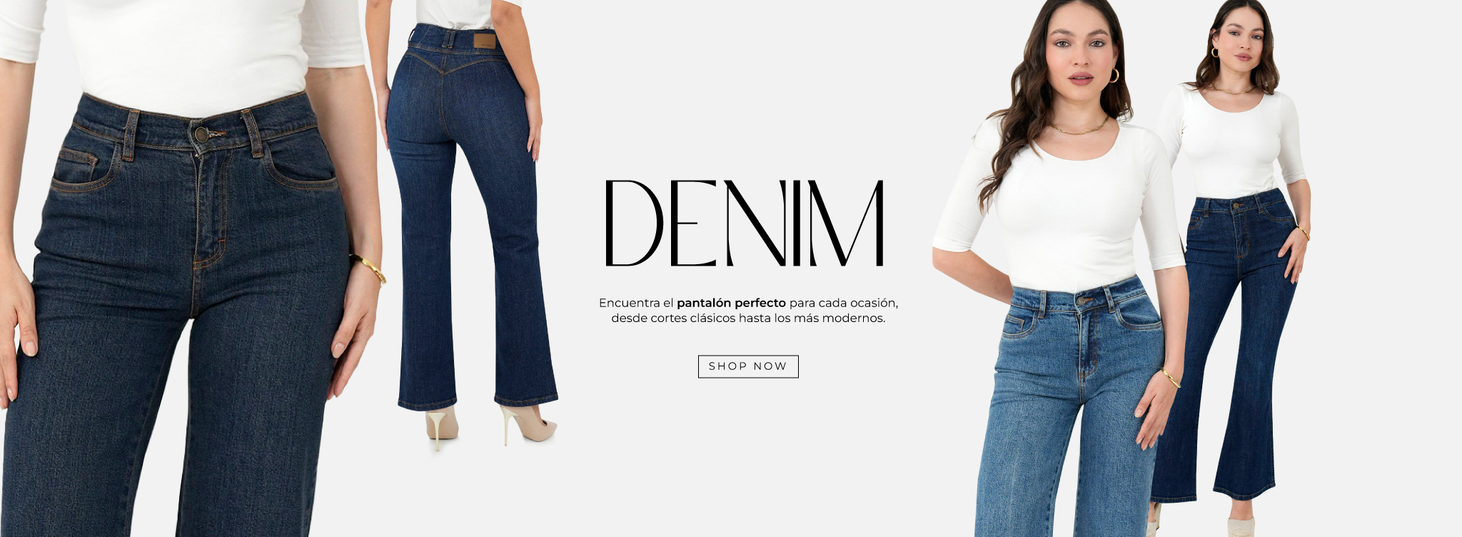 Modelo con jeans