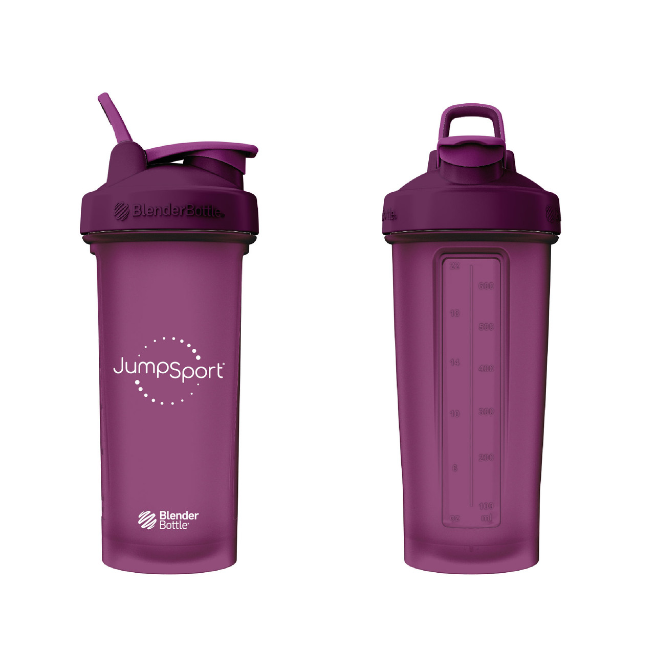 Blender Bottle - 28oz Skins Twisted Garden Purple and Hot Pink