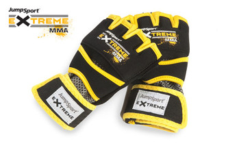 MMA Hand Wrap Workout Gloves yellow