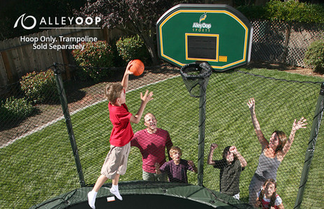 AlleyOOP ProFlex Basketball Hoop Set For Trampolines