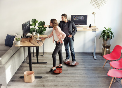 AlleyOOP Wood Rocker Board in your office