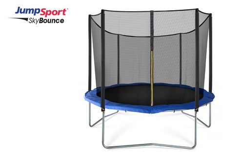 JumpSport SkyBounce 10' Trampoline with Enclosure