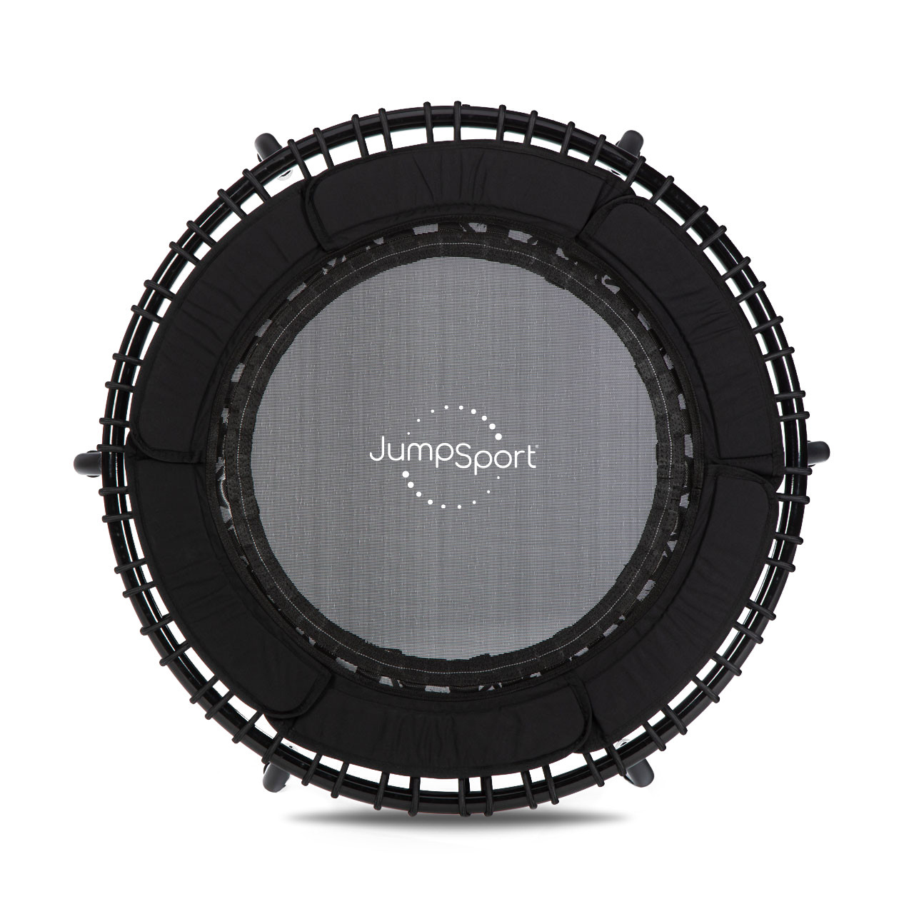 JumpSport 550f/570 PRO Large Diameter Heavy Duty Fitness Trampoline,  44-inch, Extra Firm Bungees with 7 Settings, 325 lb Wt. Rating, Extended  60-Day Free Str…