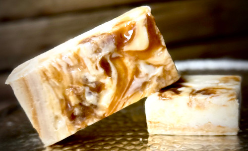 Vanilla Salted Caramel Fudge