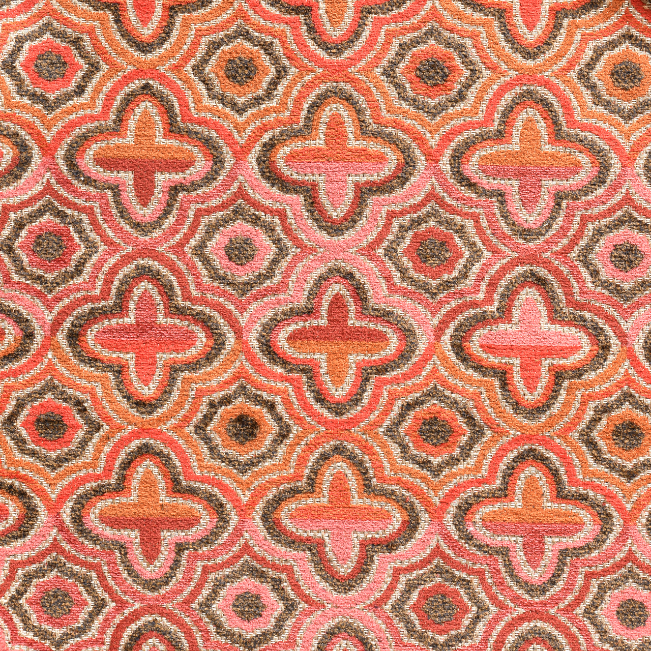 Farber Chenille Coral – Soft, Textured Fabric by Yard