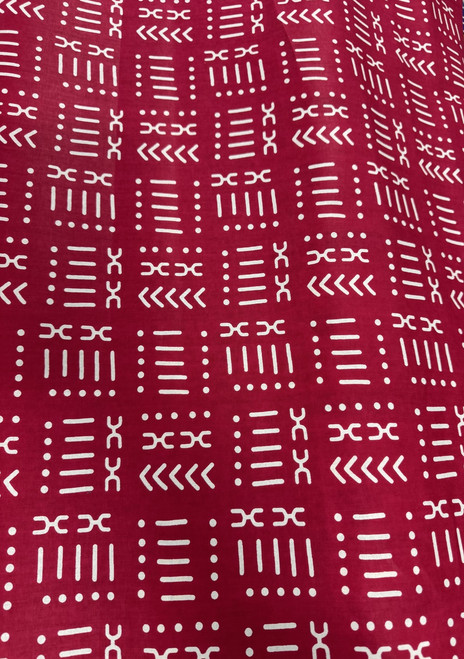 Red Jasper Cotton Print (1 color)