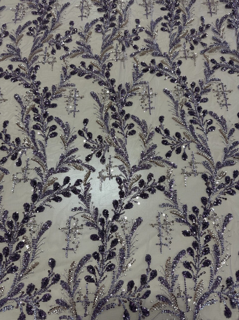 Anora Beaded/Sequined Lace (3 colors)