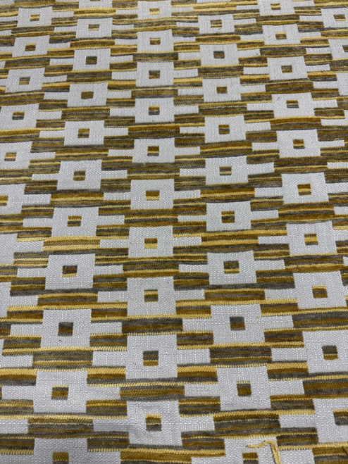 Retro Chenille – Brown/Gold/Grey Retro Chenille – Brown/Gold/Grey