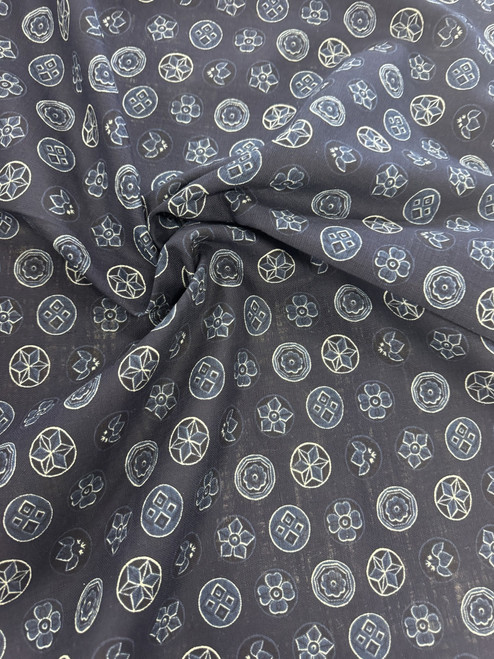 Geometric Cotton Print - Kyoto Collection (2 colors)