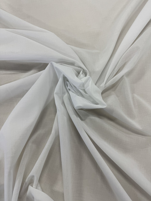 Organic Cotton Batiste - White