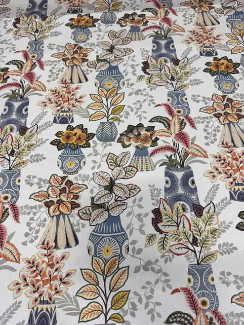 Jarrón Cotton Print