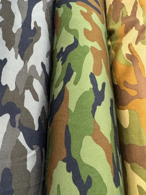 Japanese Camo Cotton Print (3 colors)