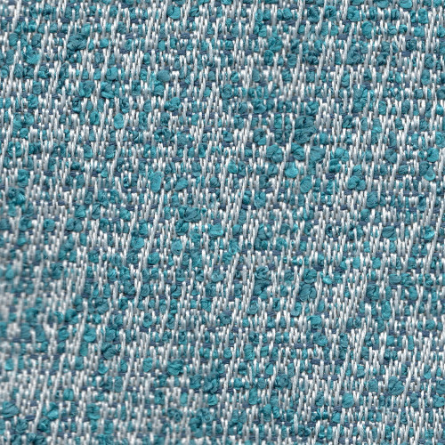 Vicario Two Color Chenille - Teal/Silver