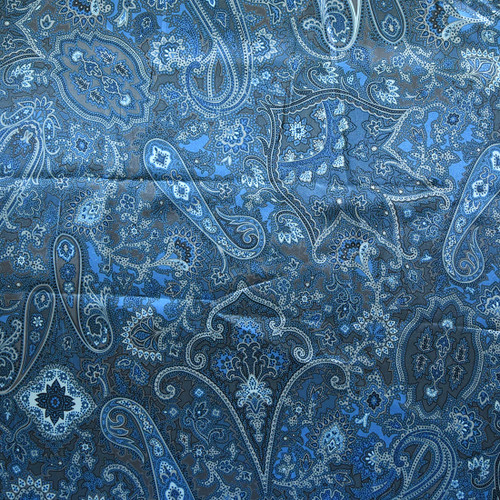 Sorrento Blue Geo-Paisley (7032)