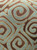 Eastwood Maze Jacquard - Turquoise/Brown
